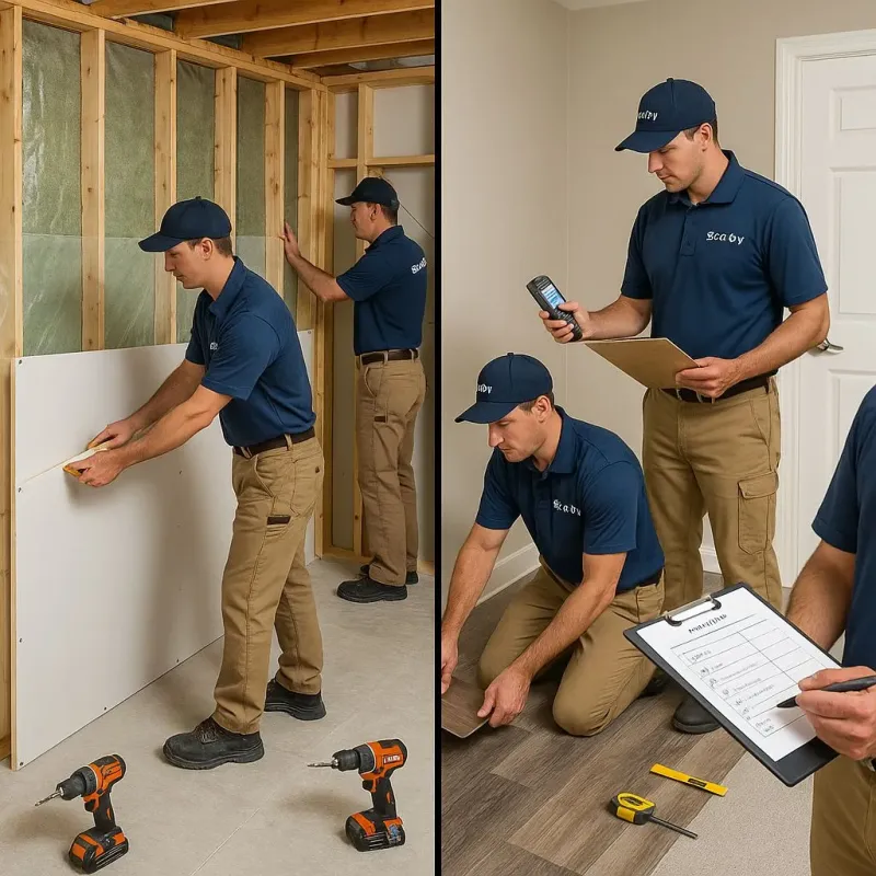 Repairs and Reconstruction process in Keosauqua, IA